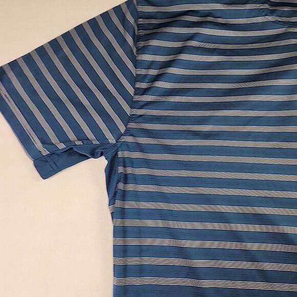 Disney Greg Norman Golf Polo Shirt Mens XXL Blue Performance - Picture 8 of 11